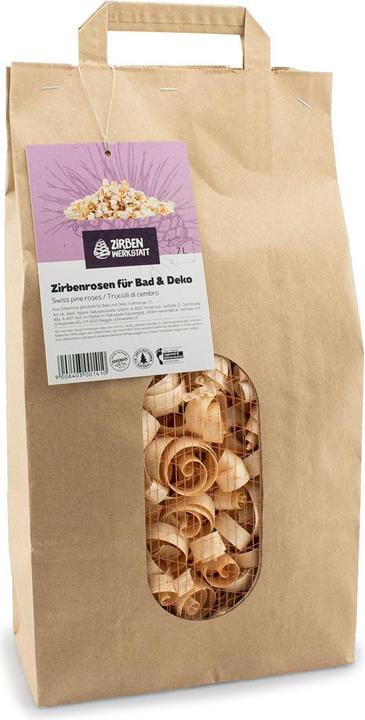 Produktbild Zirben Werkstatt Zirbenrosen verpackt in Papiertasche (7000 ml)