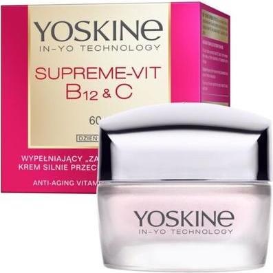 Yoskine Supreme-Vit B12 & C Moisturising Face Day Cream 60+ 50Ml (Body cream, 50 ml)