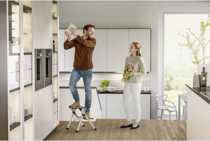 Productafbeelding Hailo MK80 ComfortLine, comforttrap, 2 treden (Trapladder, 46 cm)