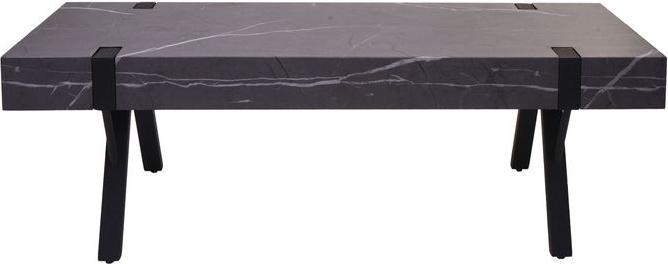 Immagine prodotto Mendler Porta TV HWC-L54, metallo 42x120x40cm effetto marmo grigio