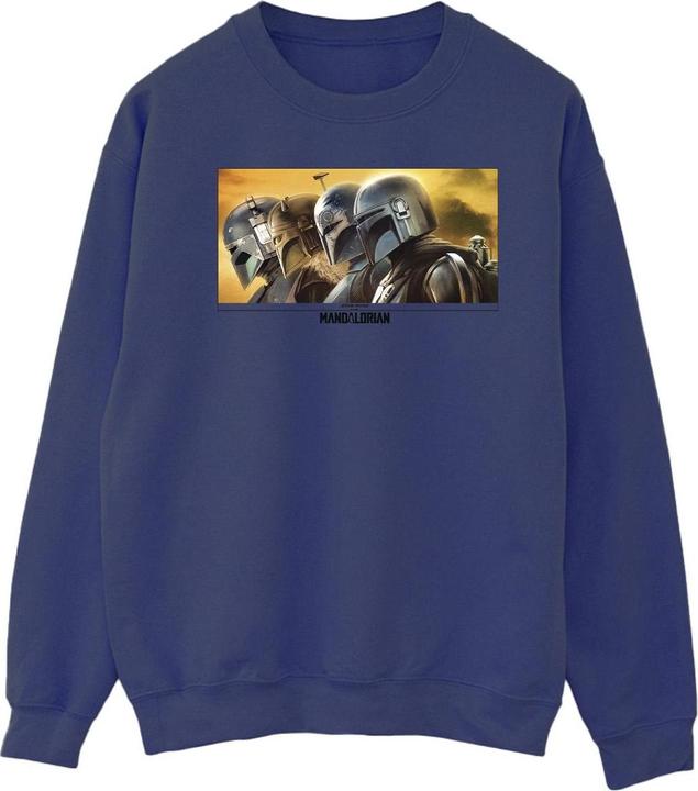 Star Wars The Mandalorian Painted Group Sweatshirt (XL)