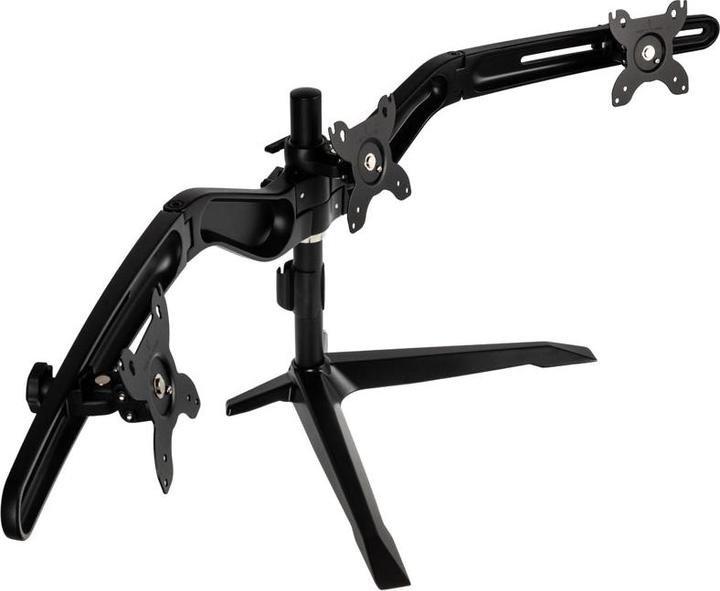Silverstone SST-ARM31BS - Triple Monitorarm (Tisch, 24.02")