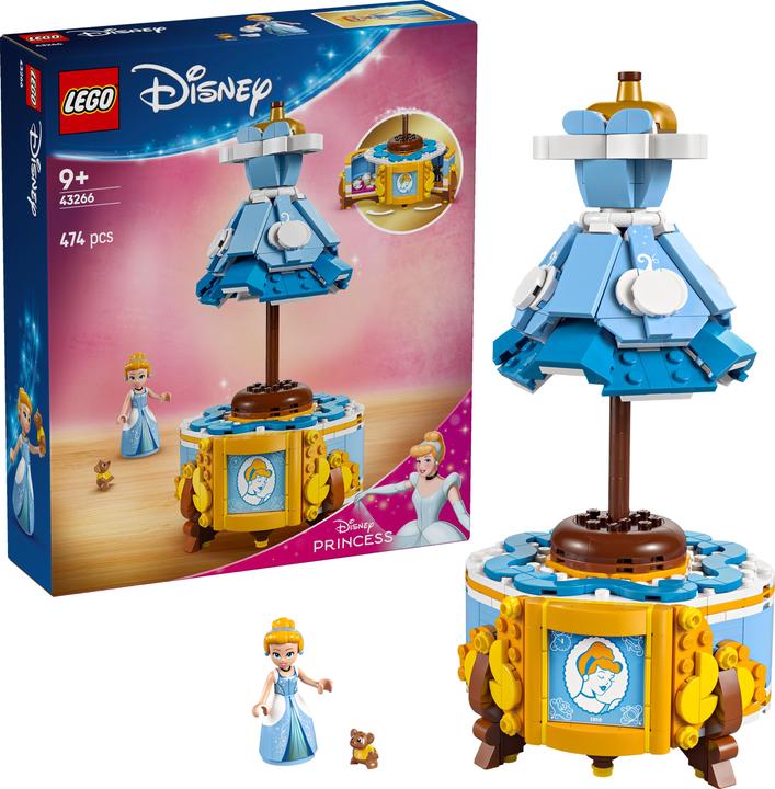 Actual product image LEGO Cinderella's dress (43266, LEGO Disney)