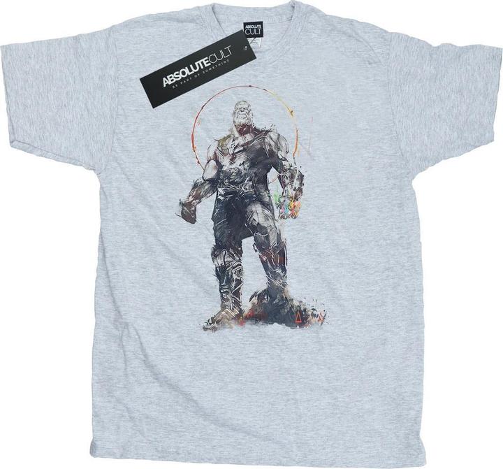 Avengers Infinity War Thanos Sketch TShirt (M)