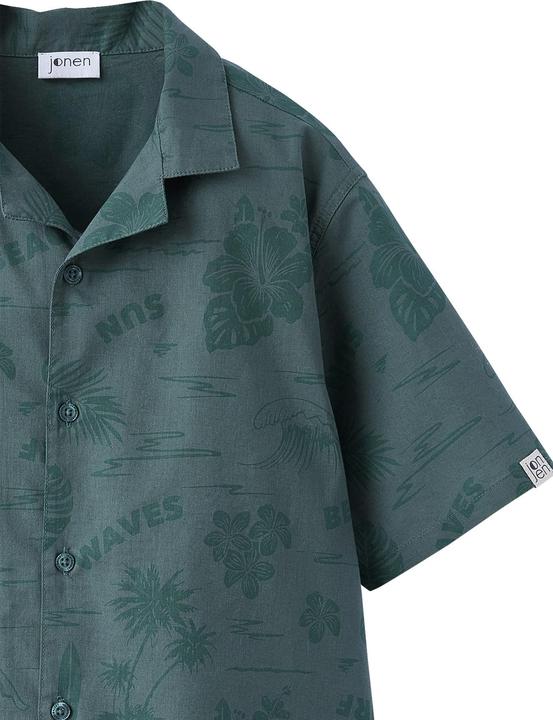 Immagine prodotto Jonen Jungen Hawaiihemd aus Popeline (158, 164)