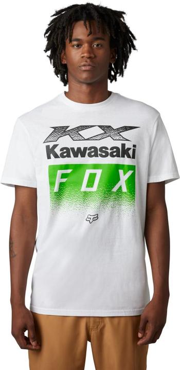 Actual product image Fox Tee 23 X Kawi Ss Opt Wht S (S)