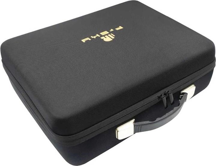 Actual product image FrSky TANDEM XE EU/LBT Glossy black panel Senderset 2,4Ghz Akku, Softcase + 3D-Gimbal + Taste