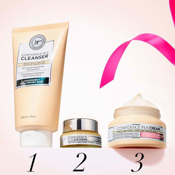 Produktbild It Cosmetics Confidence Cream Set 4 Stück (Gesichtspflege set)