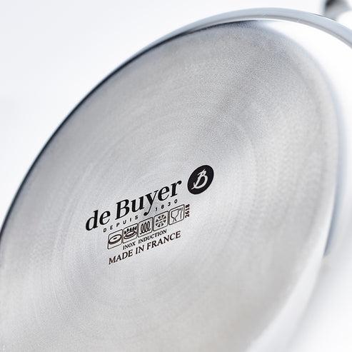 Actual product image de Buyer Affinity saucepan with lid induction (16 cm, Pot, Stainless steel)