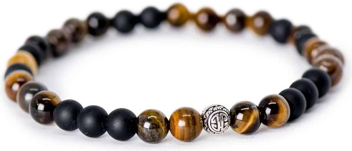 Balibay Timeo (20.50 cm, 925 Sterling Silber, Tigerauge, Onyx, Edelstein)