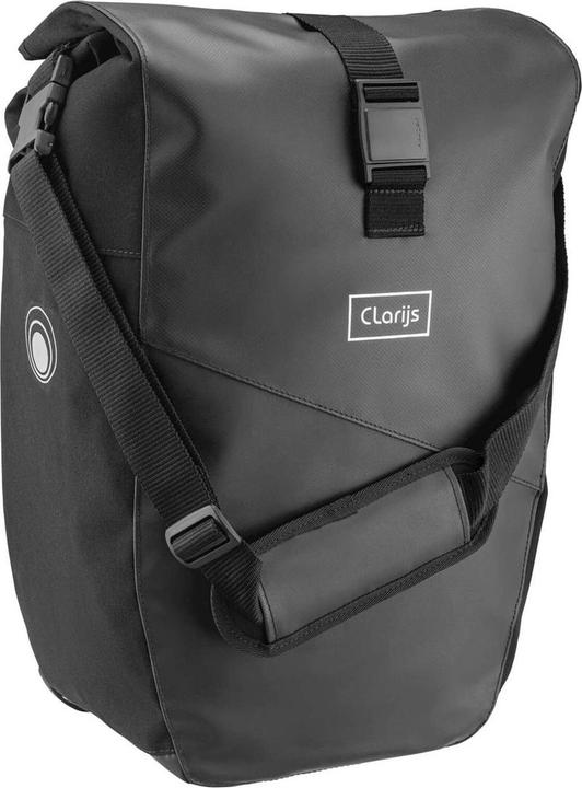 Clarijs Fahrradbeutel Solobag 24l Schwarz (Rahmentasche)