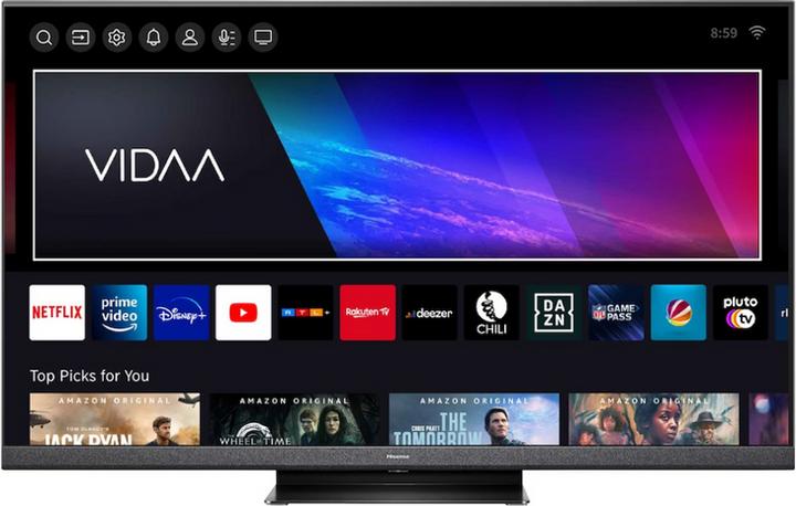 Actual product image Hisense TV 65U8HQ (65", U8GQCH, Mini-LED, UHD, 2022)