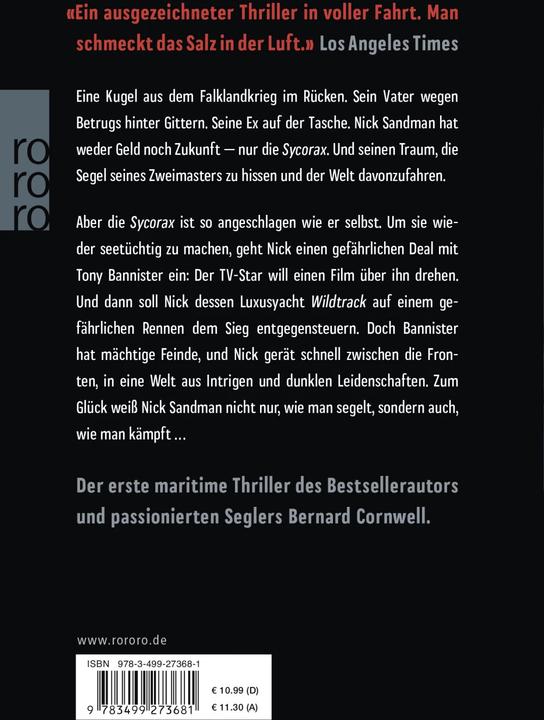 Produktbild Hart am Wind (Deutsch, Bernard Cornwell, 2018)