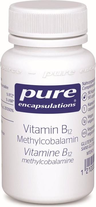 Pure encapsulations Pure B12 Methylcobalamin (90 Stück, Kapseln, 29 g)