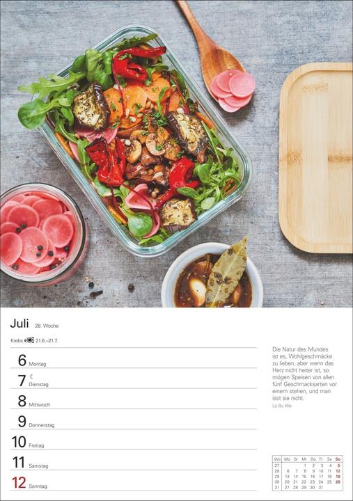 Produktbild Harenberg Küchenkalender Wochenplaner 2026 - 53 inspirierende Fotografien (Deutsch)