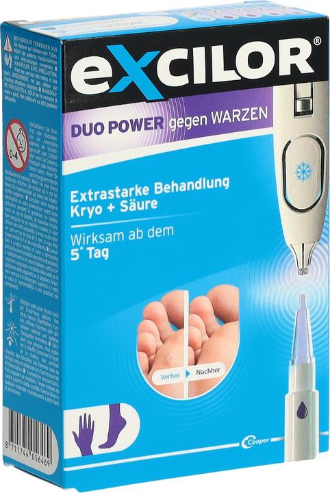 Image du produit Excilor Verrues Duo Power Pen (Crème et gel pour les pieds, 1 ml)