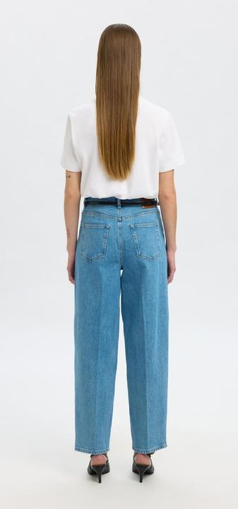 Image du produit Selected Femme High Waist Barrel Fit Jeans (W30/L32)