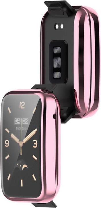 Actual product image Cover-Discount Xiaomi Mi Band 7 Pro - Rubber Protection Case pink