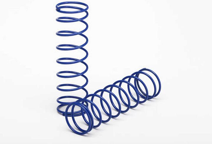 Produktbild Traxxas Stossdämpferfedern hinten blau (2)