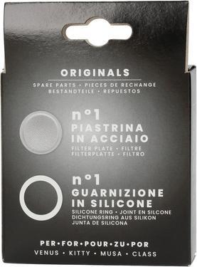 Actual product image Bialetti Dichtungsring und Filterplatte, 1-2 Tassen