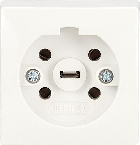 Produktbild ABL PERILEX AP-Steckdose, 16 A, weiss