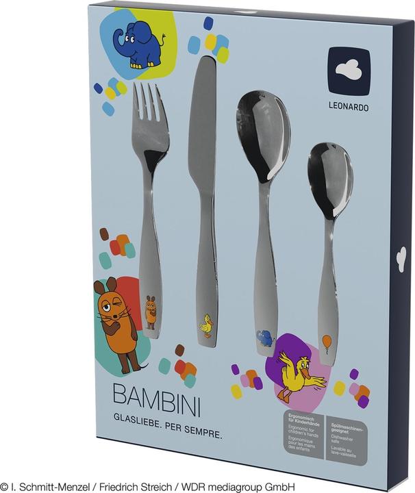 Produktbild Leonardo Kinderbesteck 'Maus & Co.'