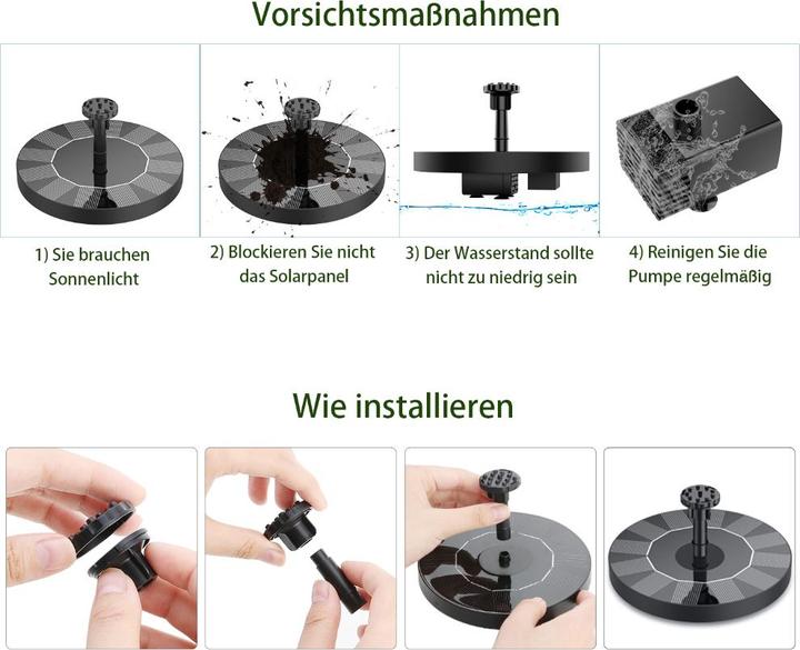 Produktbild LS Solar Springbrunnen Deluxe