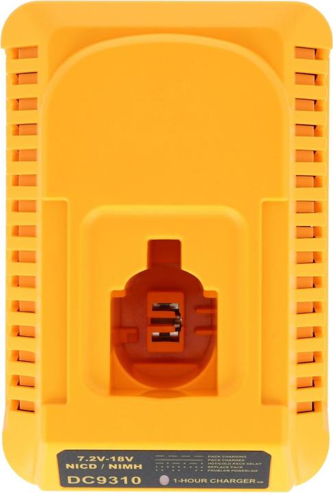 Image du produit AccuCell Chargeur Dewalt DC9310, DC9180, DC9182, DC9310, charge les batteries NiCd et NiMH 7,2V-18V