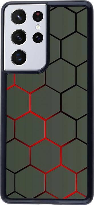 Immagine prodotto PhoneLook Copertina Linea geometrica rossa (Samsung Galaxy S21 Ultra 5G)