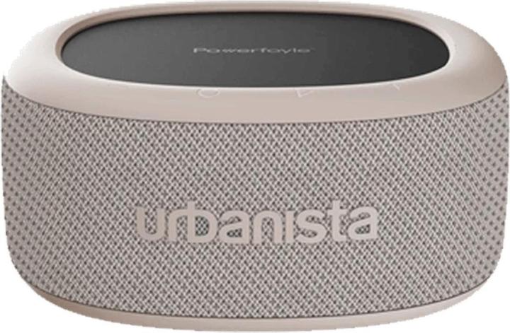 Urbanista Malibu Woestijngrijze Draagbare Bluetooth Luidspreker met Zonnecel (24 h, Zonnepaneel)