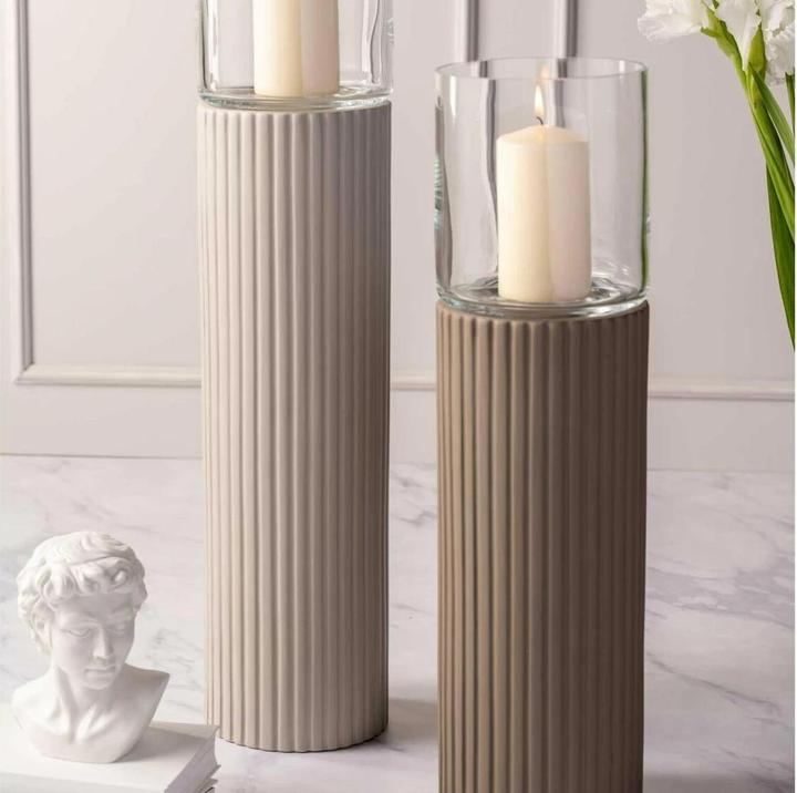 Produktbild Leonardo Windlicht Poesia 65 cm, Glas (1 x, 19 x 19 x 81.5 cm)