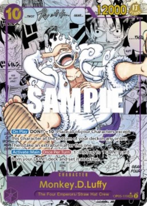 Actual product image One Piece Awakening of the new Era OP05 Booster Pack - Card Game - EN (English, Booster Pack)