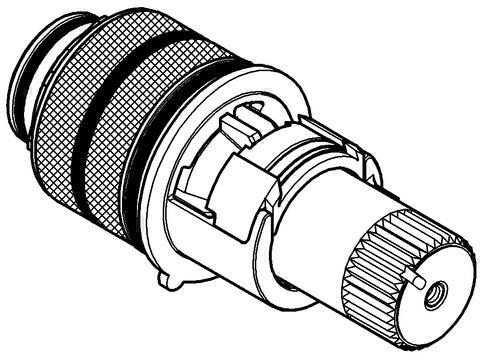 Actual product image Grohe Thermostat compact cartridge 3/4inch