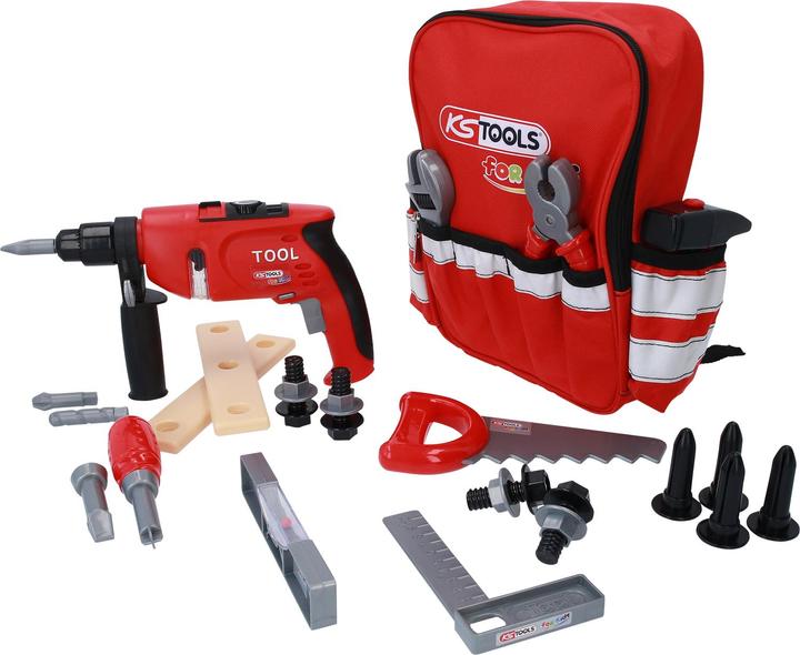KS Tools Werkzeug-Satz mit Rucksack für Kinder