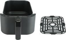 Productafbeelding Bourgini SlimFit Airfryer Pure XL - DHTELIM FRICE - 5 Liter - 1500W - PFAS VRIJ (18.4170.00.00) (EU-stekker)