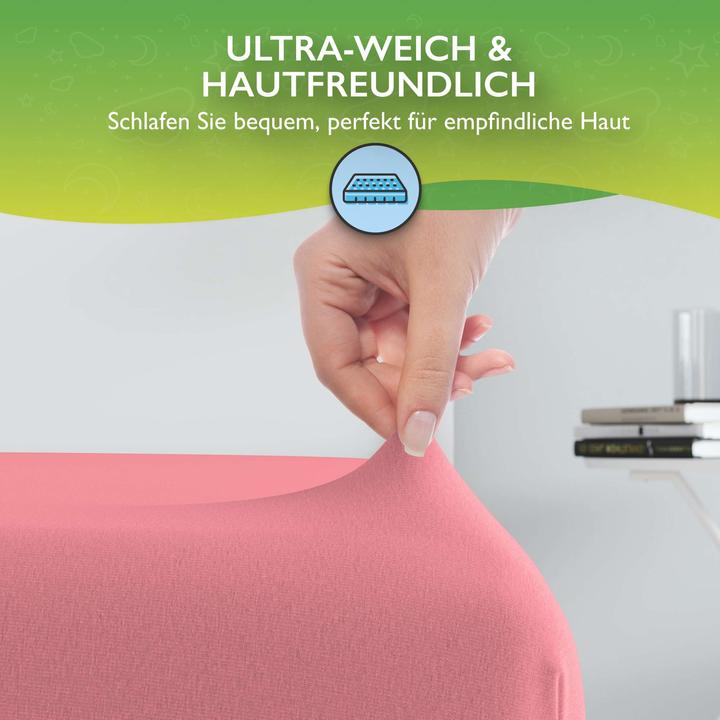 Actual product image Etérea Comfort Jersey Topper (180 x 200 cm, 200 x 200 cm)