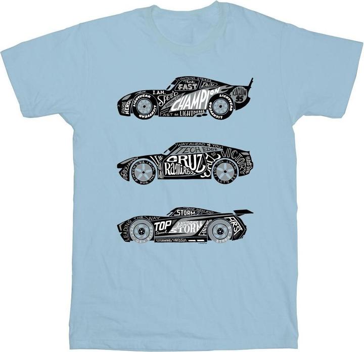 Disney Cars Text Racers TShirt (XL)