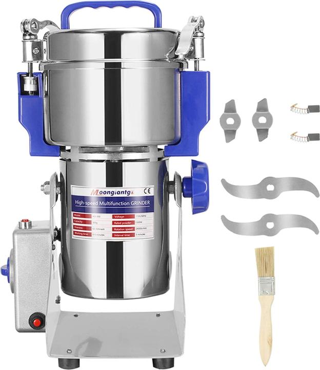 Immagine prodotto Moongiantgo Mulino elettrico per cereali da 400 g (1800 W)