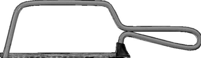 Produktbild Bahco Mini-Bügelsäge mit Metallrahmen 290 mm