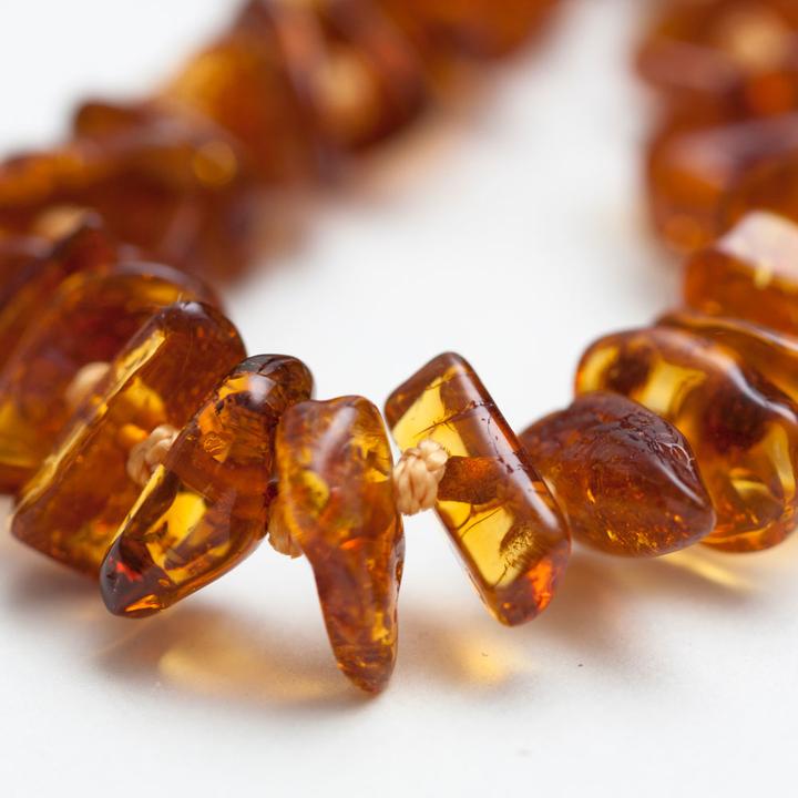 Actual product image Grünspecht Amber necklace