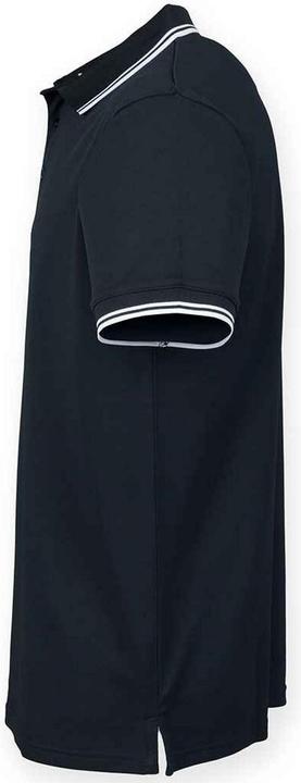 Produktbild Henbury Poloshirt Mit kontrastfarbenen Streifen (XL)