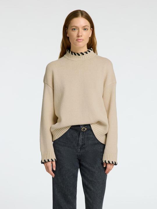 Actual product image Selected Femme Langarm Pullover mit hohem Kragen (L)