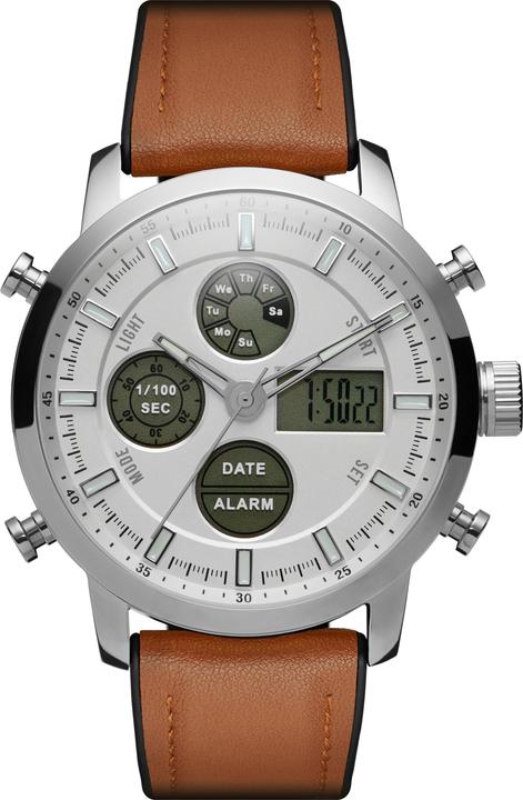 Immagine prodotto Seizmont Slade (Orologio digitale, Cronografo, Orologio da polso analogico, 43 mm)