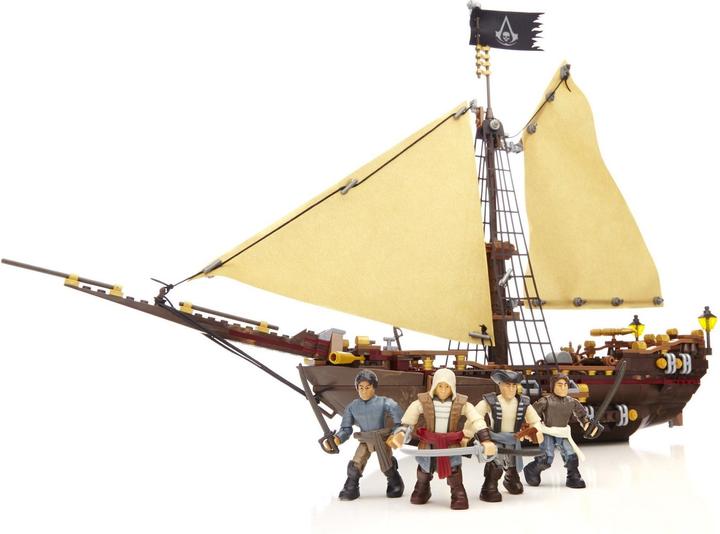 Produktbild Mega Bloks Assassin's Creed Kanonenboot-Entermanöver