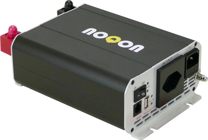 Noqon NSC312 300W/12V Sinus-Wechselrichter mit Ladegerät, NVS- und USV-Funktion