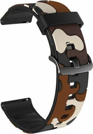 Actual product image Beline pasek Watch 22mm Camo wzór 2 (22 mm, Silicone, Plastic)