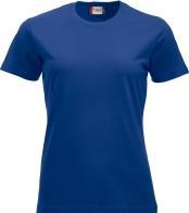 Clique Damen T-Shirt Classic-T 029361, Baumwolle, blau,Grösse S (S)