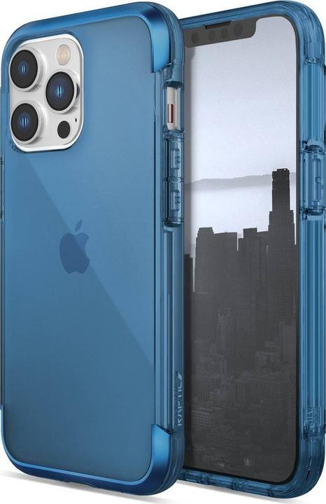 X-Doria Raptic Air Case for iPhone 14 Pro Armor Cover, Blue (Apple iPhone 14 Pro)