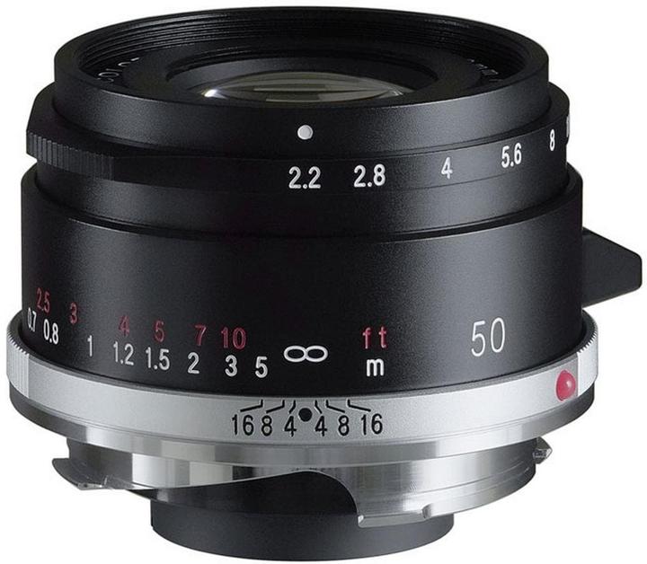 Actual product image Voigtländer Color-Skopar 50mm / 2.2 VM (M-Bajonett, full size)