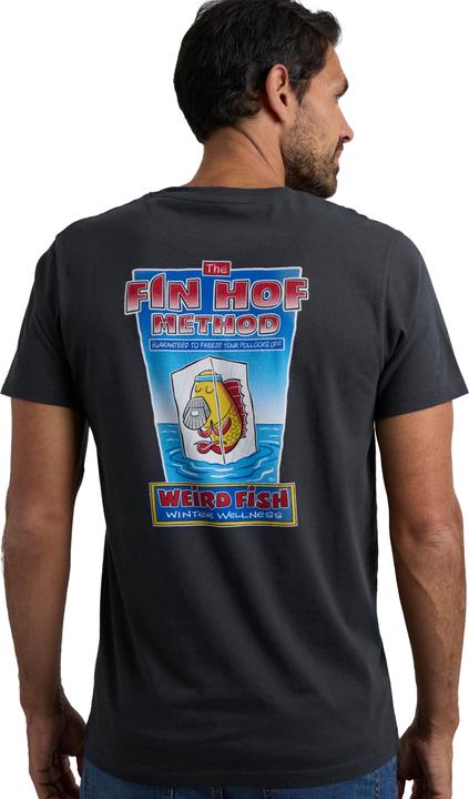 Actual product image Weird Fish Mens Fin Hof Back Print T-Shirt (4XL)